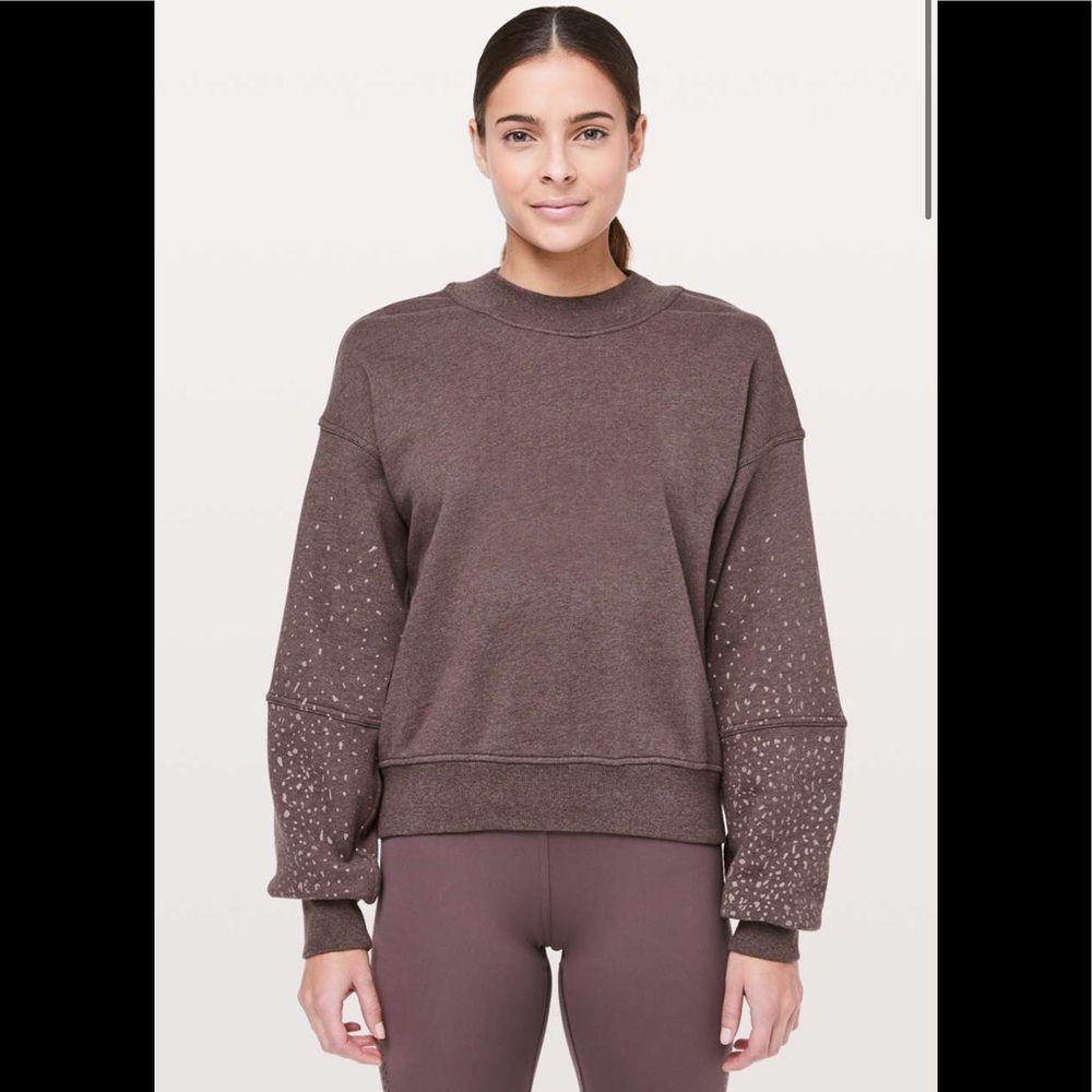 Lululemon To The Beat Sweatshirt *lululemon X SoulCycle
Heathered Antique Bark